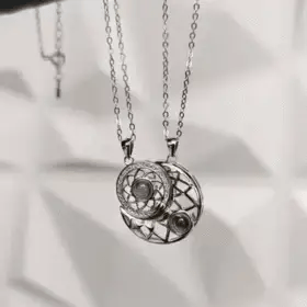 Collar de pareja Sol y Luna